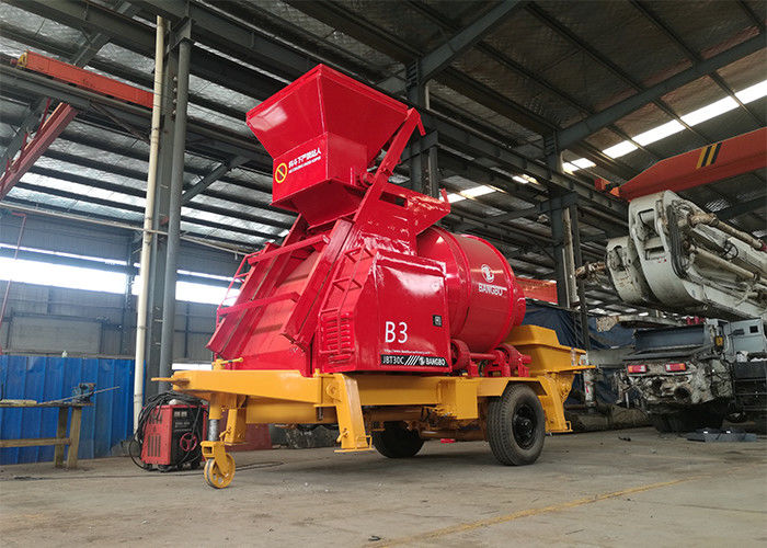 8Mpa 62kw 새로운 콘크리트 펌프 모바일 헤비 듀티 넓은 작업 범위