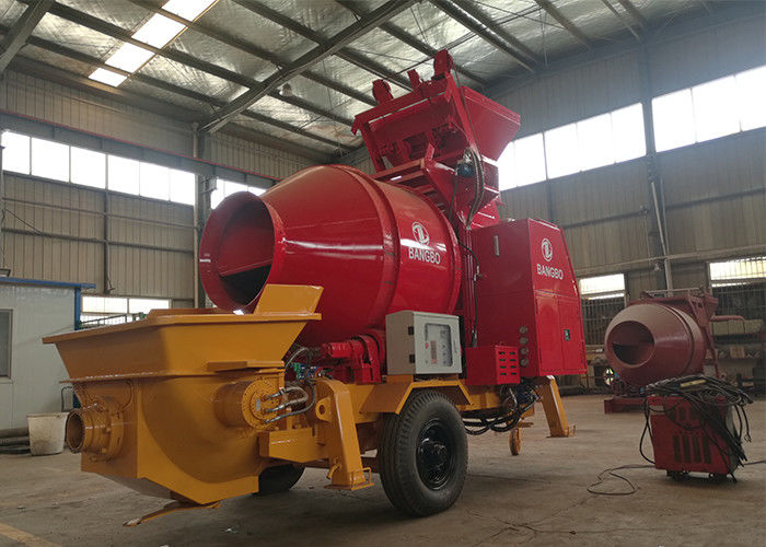 건설을 위한 SAE 승인 100 미터 구체 믹서 및 펌핑 기계