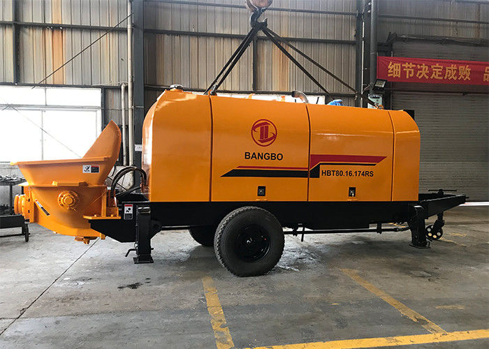 건축을 위한 90m3/H 2300KW 새로운 구체 펌프 유압 황색