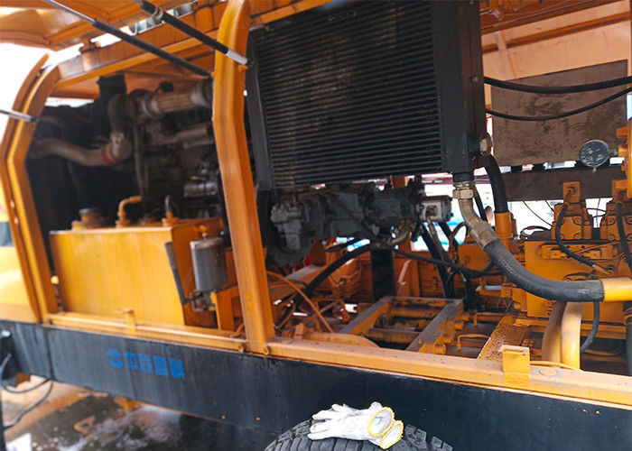 85m3/H 174kw 중고 콘크리트 트레일러 펌프 지능형 제어 소형