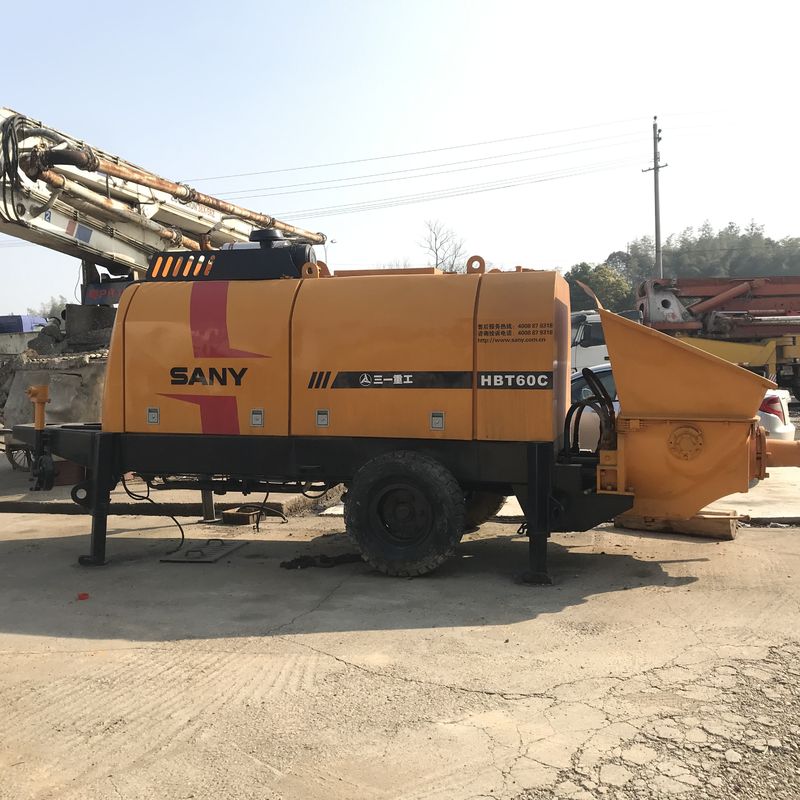 400M 115KW는 구체적인 트레일러 펌프, Sany 트레일러에 의하여 거치된 구체 펌프를 사용했습니다