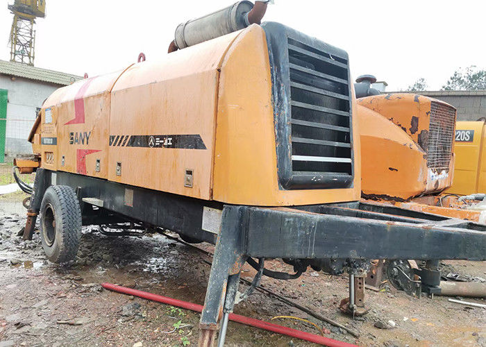 80CBM 18MPa 구체 펌프 작은 휴대용 임대 사용 우수한 상태