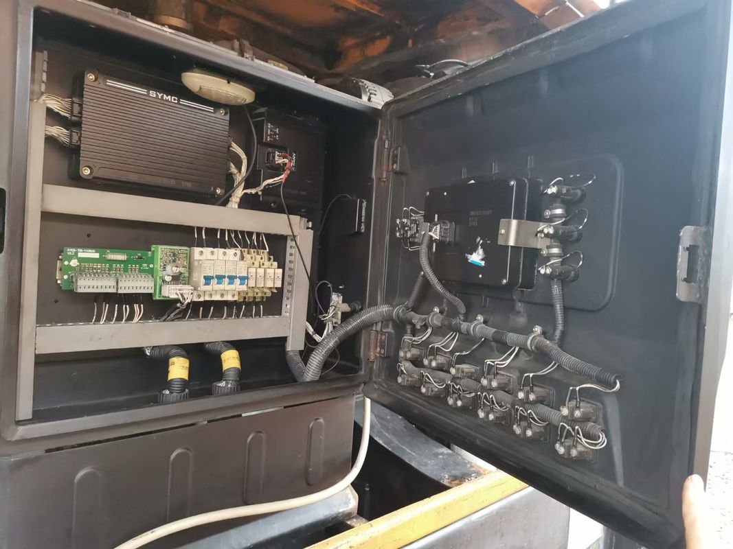 80CBM 18MPa 구체 펌프 작은 휴대용 임대 사용 우수한 상태