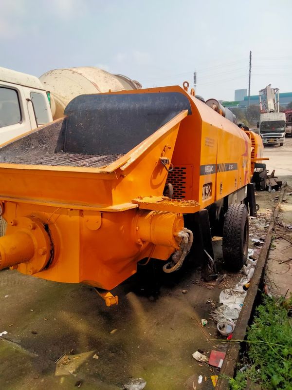 220 미터 80m3/H는 SAE 증명서에 작은 구체 트레일러 펌프 휴대용을 사용했습니다