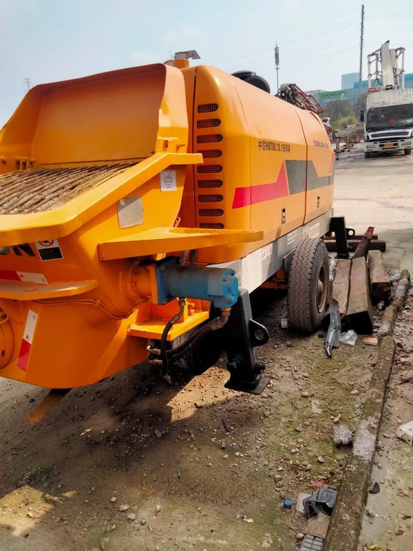 220 미터 80m3/H는 SAE 증명서에 작은 구체 트레일러 펌프 휴대용을 사용했습니다