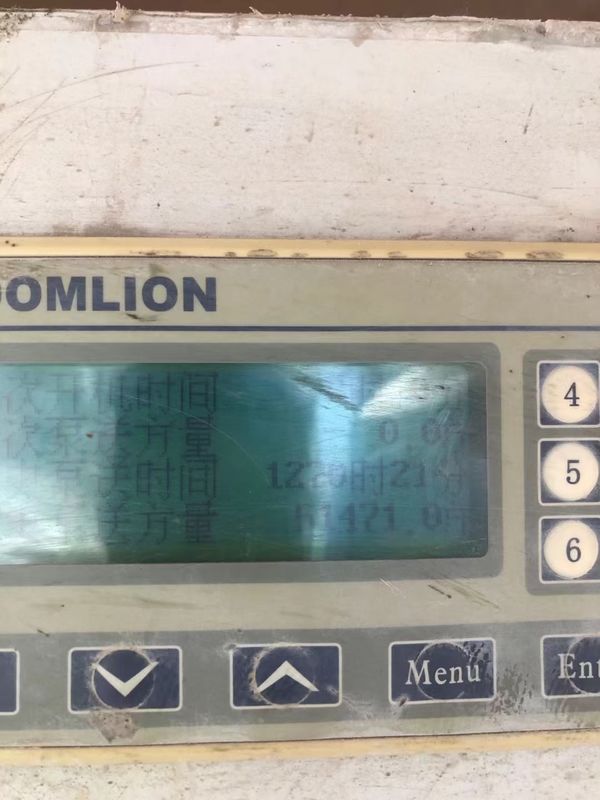 Zoomlion HBT8014 220Meters 구동되는 트레일러 디젤에 장착된 고정식 콘크리트 펌프