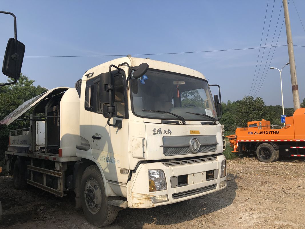 18Mpa 100CBM에 의하여 사용되는 구체 트레일러 펌프, 트럭에 의하여 거치되는 구체 선 펌프