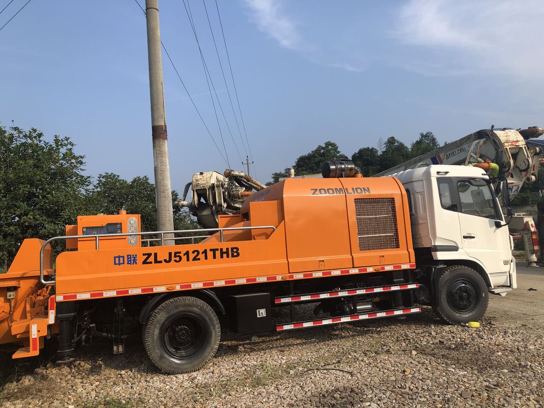 개조한 90M3/H 14Mpa 트럭에 의하여 거치되는 구체적인 선 펌프 고능률