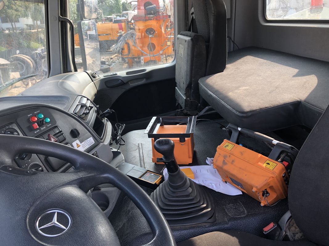 SAE 인증 180CBM/H 콘크리트 붐 트럭 디젤 동력 고효율