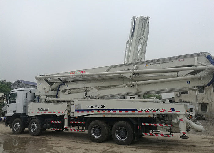 Actros 6x4 구체 Pumper 트럭 50 미터 착용 저항하는 내구재