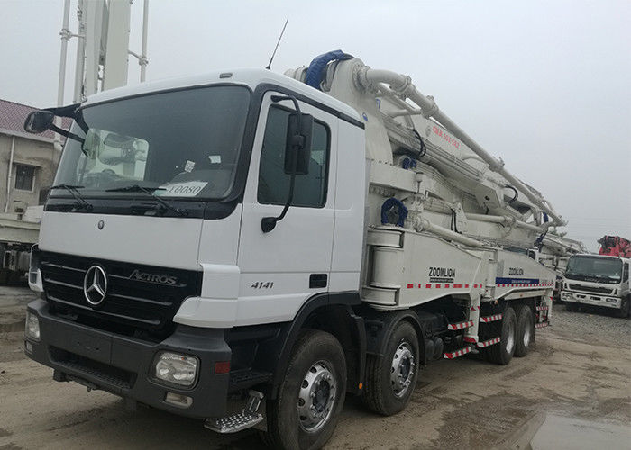 Actros 6x4 구체 Pumper 트럭 50 미터 착용 저항하는 내구재
