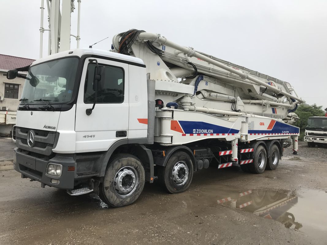 Zoomlion 이동할 수 있는 구체 펌프, 52m 구체 펌프 300KW 초침