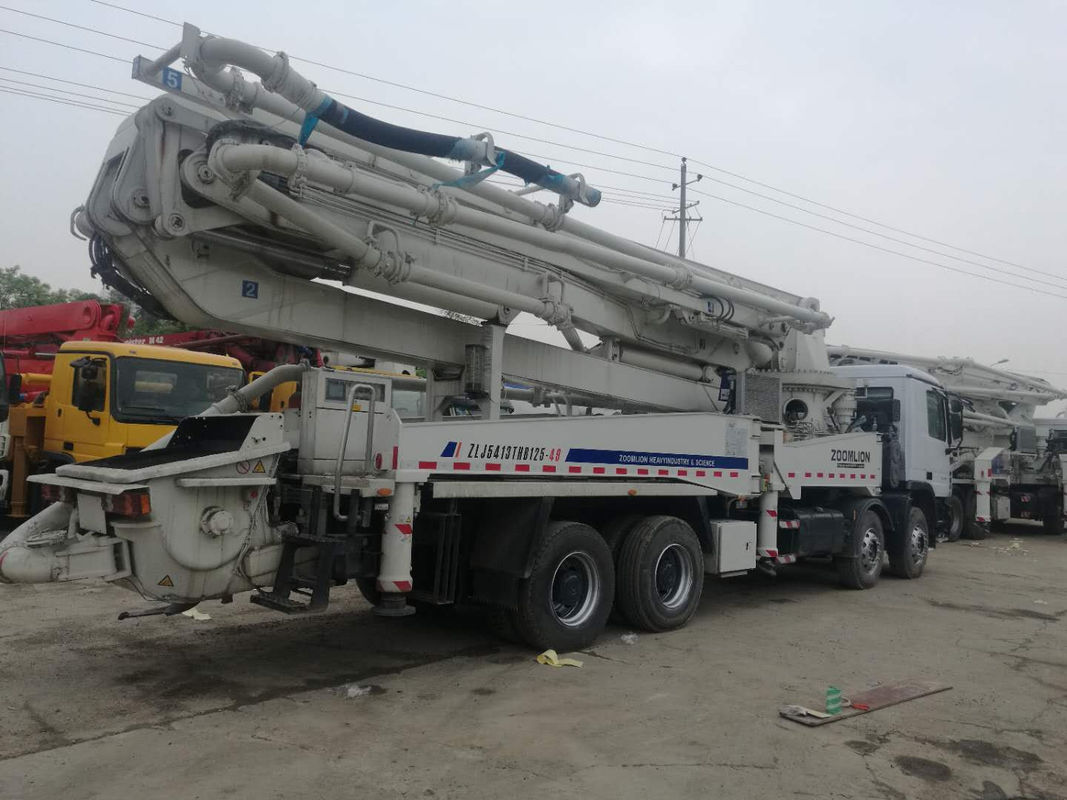 300KW 50m Actros 4141 펌프 2008년 대용량 콘크리트 트럭