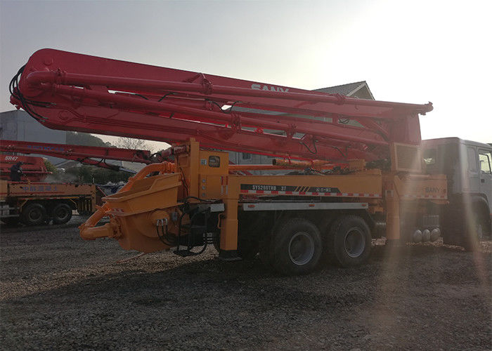 37 미터 273KW는 트럭 구체 펌프, Sany 구체 펌프 120CBM을 사용했습니다