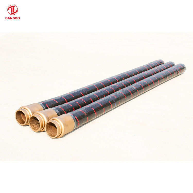 DN100 3m 모형 구체 펌프는 호스 끝 보충 겹켜를 분해합니다