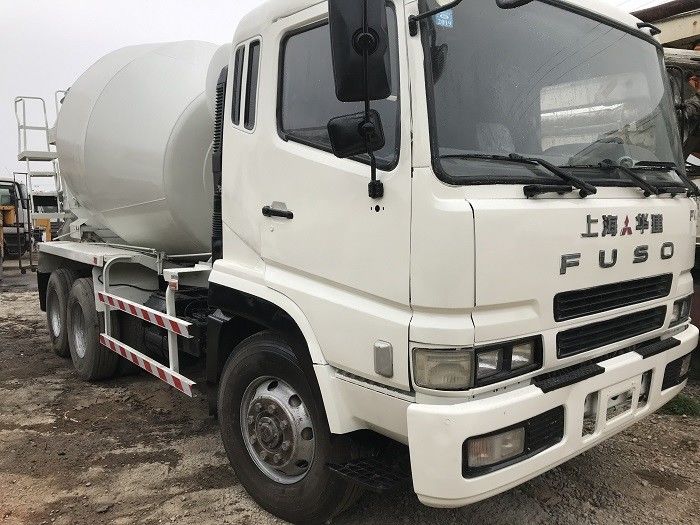 MITSUBISHI 6x4 중고 콘크리트 믹서 트럭