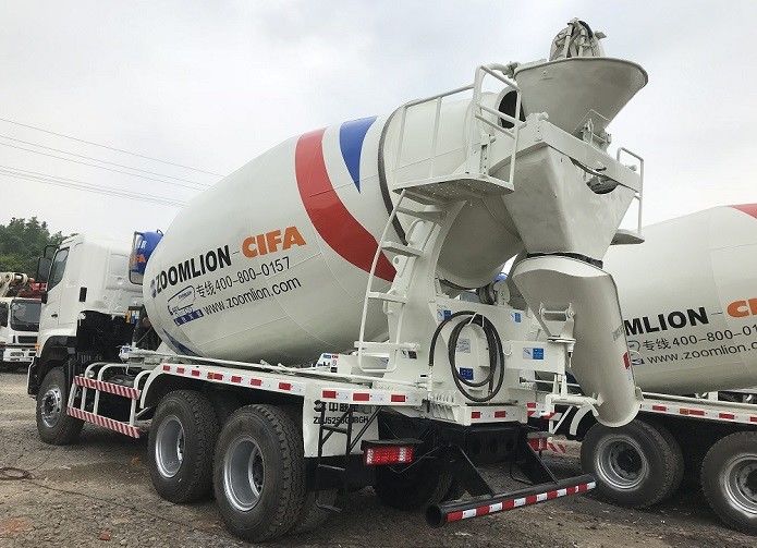 10m3에 의하여 사용되는 구체 믹서 트럭, HINO 700 포좌를 가진 준비된 혼합 구체 차량