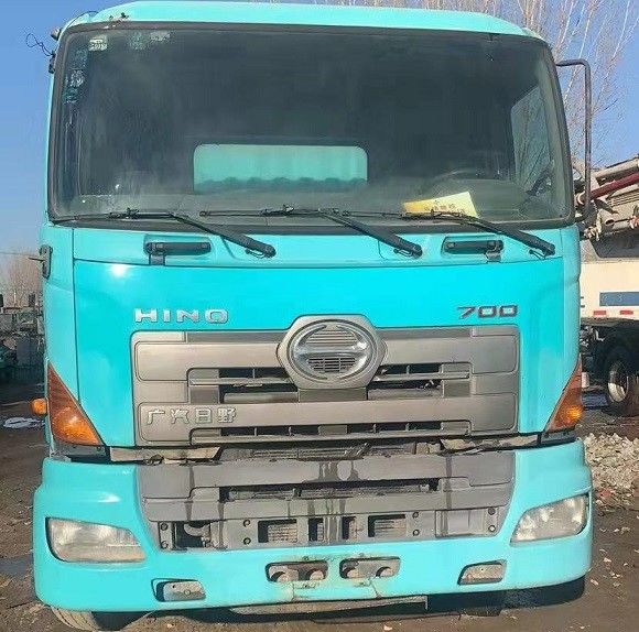 Hino 700 포좌 10cbm 구체 섞는 트럭, 시멘트 믹서 트럭 초침