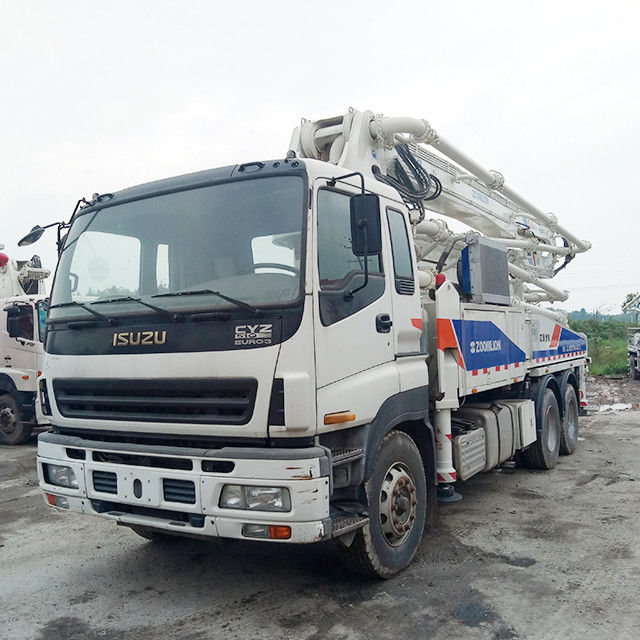37m 265KW 붐 압력 구체 펌프 트럭은 ISUZU CYZ51Q를 거치했습니다