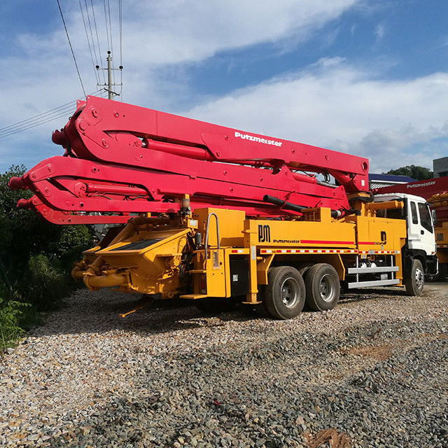 265KW 34 미터 중고 시멘트 트럭 양호한 상태 3축