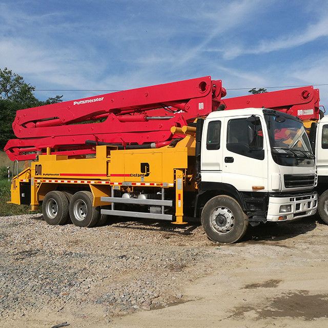 265KW 34 미터 중고 시멘트 트럭 양호한 상태 3축