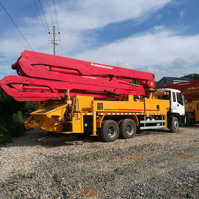 265KW 34 미터 중고 시멘트 트럭 양호한 상태 3축