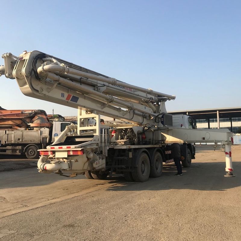 Zoomlion 120CBM 38m 구체 펌프, 시멘트 구체 펌프 120M3/H 초침