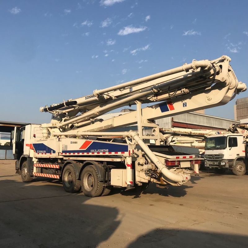 Zoomlion 120CBM 38m 구체 펌프, 시멘트 구체 펌프 120M3/H 초침