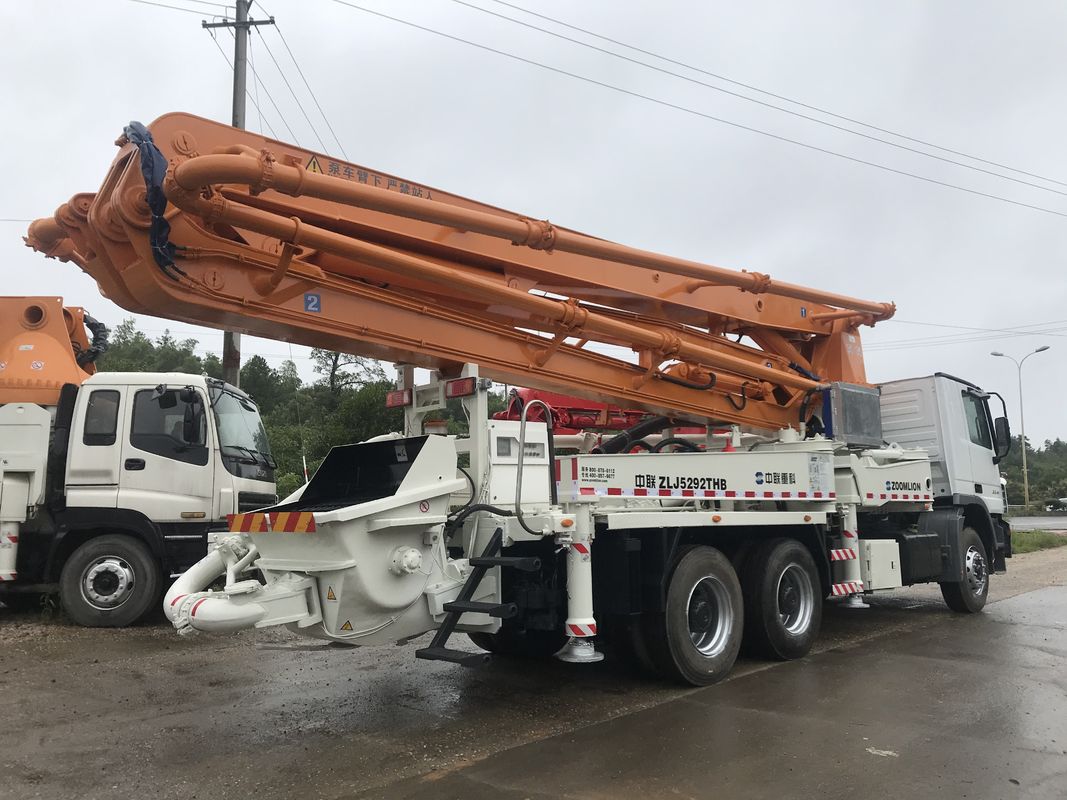 37 미터 290KW 초침 펌프 트럭 2008년 백색