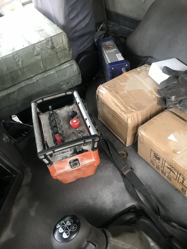 110m3/H 279KW 펌프 시멘트 트럭, 사용된 구체적인 장비 볼보 섀시 ISO90001