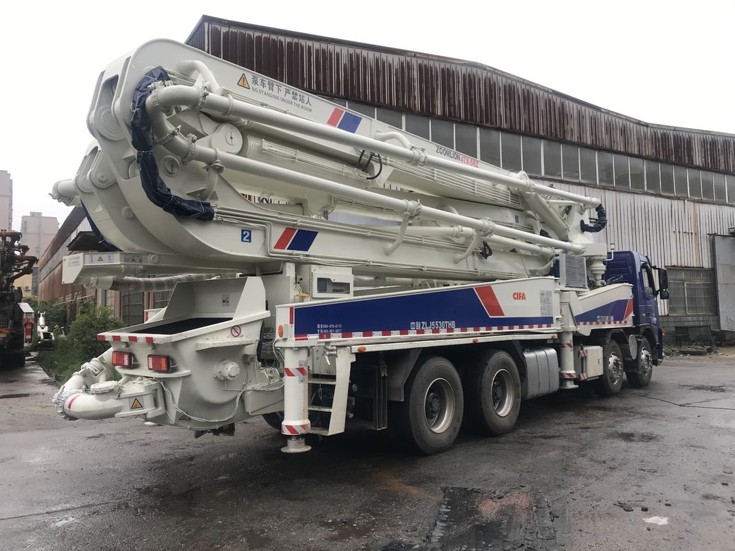 110m3/H 279KW 펌프 시멘트 트럭, 사용된 구체적인 장비 볼보 섀시 ISO90001