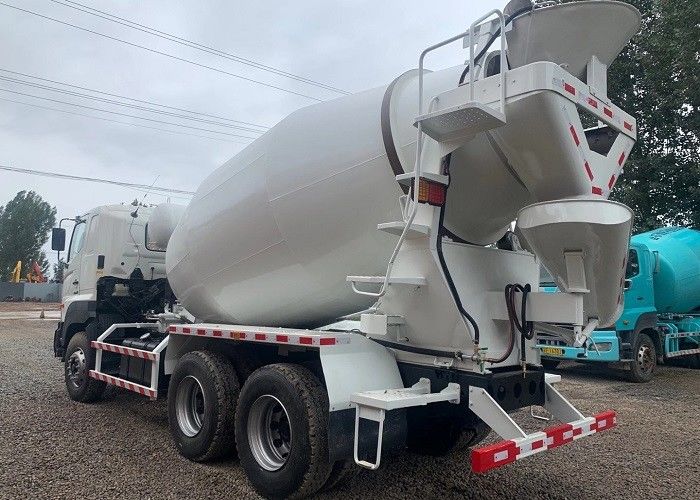 259KW 10m3에 의하여 재생되는 구체 믹서 트럭, 시멘트 수송을 위한 준비된 혼합 구체 트럭