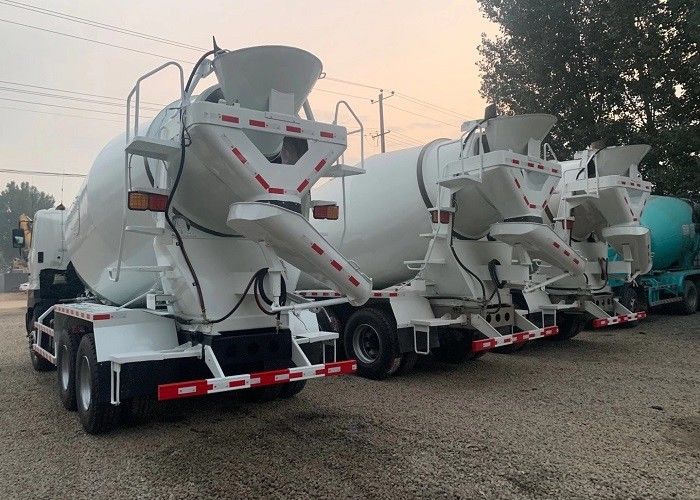 259KW 10m3에 의하여 재생되는 구체 믹서 트럭, 시멘트 수송을 위한 준비된 혼합 구체 트럭