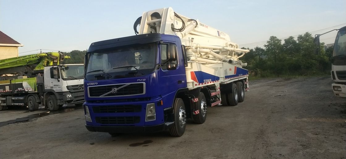 트럭에 의하여 거치되는 47 미터 구체 펌프, 개조한 구체 펌프