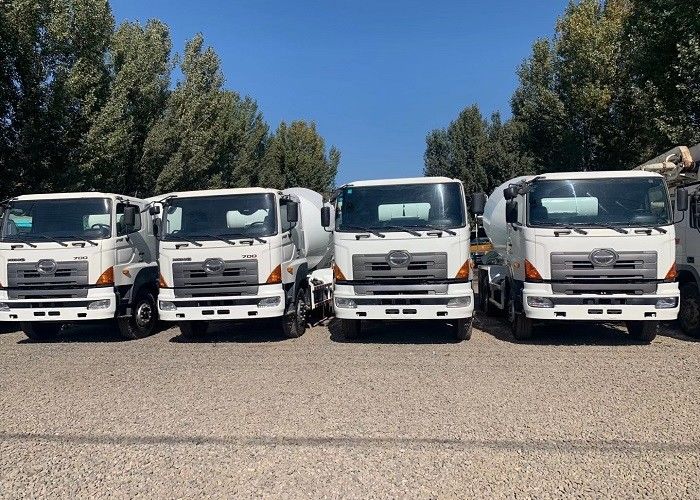 재생산된 10CBM 구체 믹서 트럭, 트럭 믹서 교반기 높은 Reliabilit