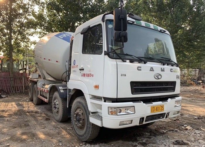 16m3 수용량은 시멘트 납품 트럭 CAMC 8*4 포좌 백색 색깔을 사용했습니다