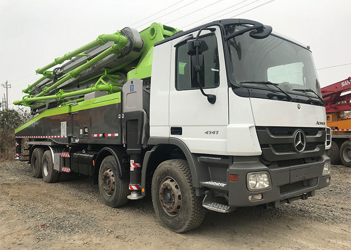 ZLJ5419THB 펌프 Zoomlion 52m 녹색이 있는 시멘트 트럭 사용