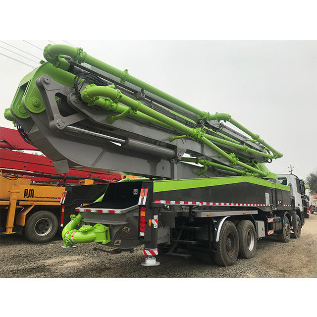 ZLJ5419THB 펌프 Zoomlion 52m 녹색이 있는 시멘트 트럭 사용