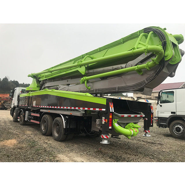 ZLJ5419THB 펌프 Zoomlion 52m 녹색이 있는 시멘트 트럭 사용