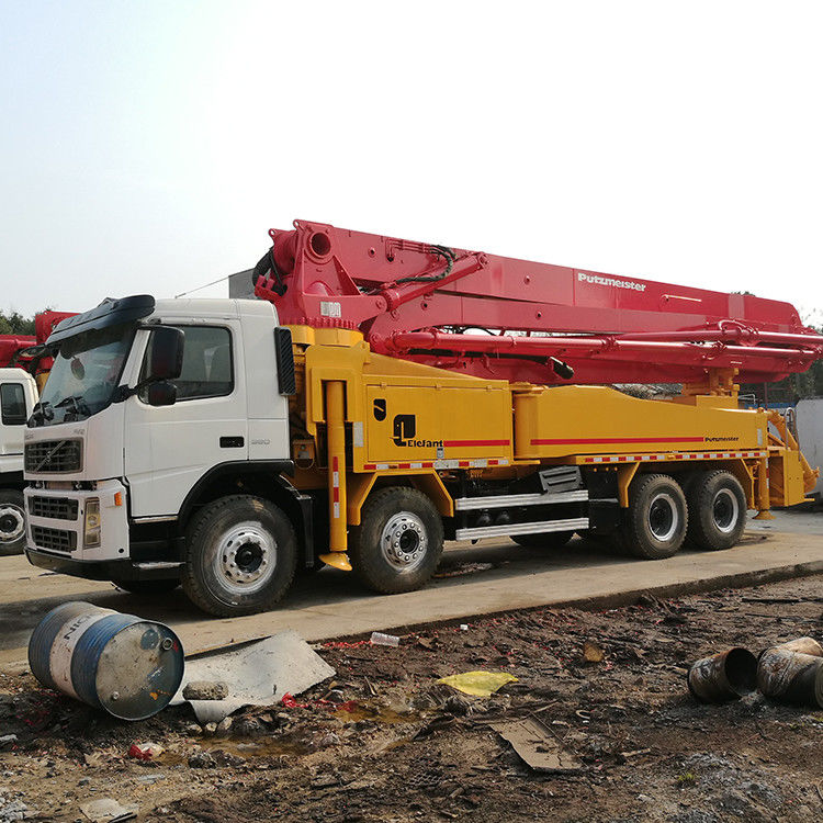 42 미터 80km/H는 구체 펌프 트럭, 4개의 붐을 가진 사용된 볼보 트럭을 사용했습니다