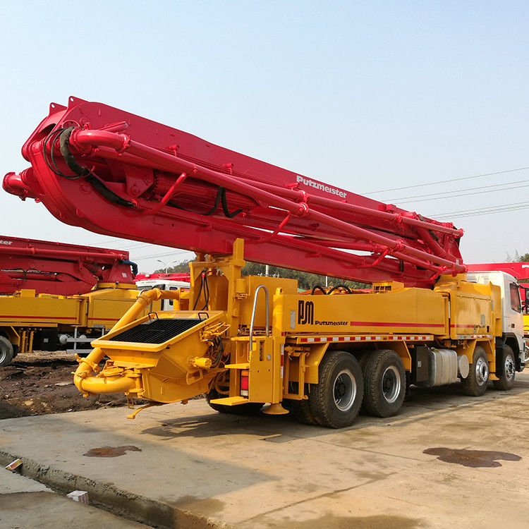 42 미터 80km/H는 구체 펌프 트럭, 4개의 붐을 가진 사용된 볼보 트럭을 사용했습니다