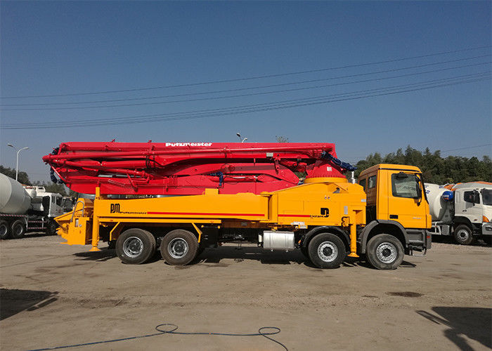 구체적인 전송을 위한 320kw 조밀한 46m 시멘트 붐 트럭 배우 4141