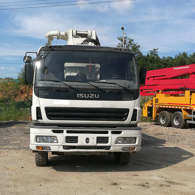 265KW 37m 재생된 Beton 펌프 Isuzu 트럭 장착 양호한 상태