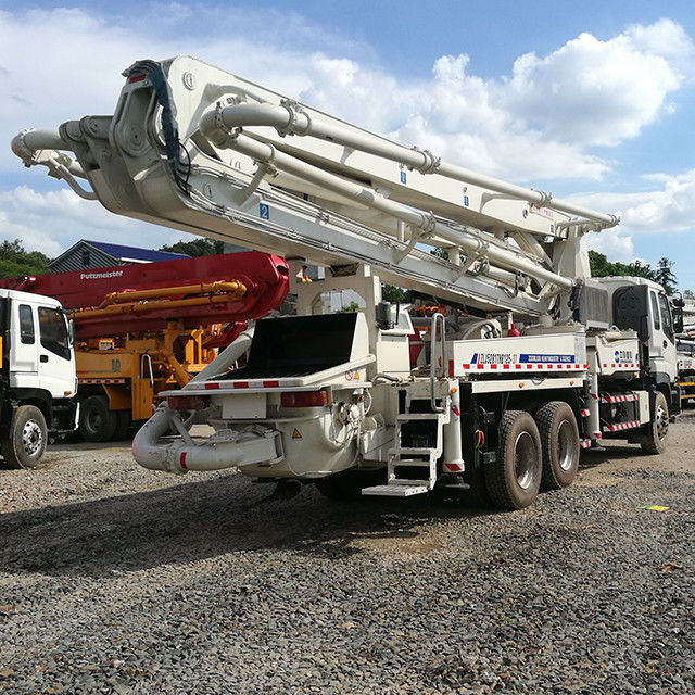 265KW 37m 재생된 Beton 펌프 Isuzu 트럭 장착 양호한 상태