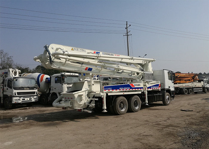 37 미터 290KW 120cbm/H는 건축을 위한 구체적인 펌프 우물 상태를 사용했습니다