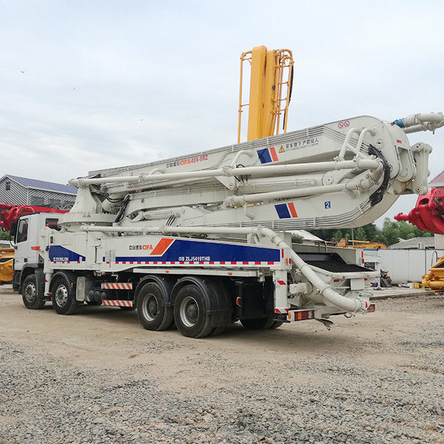 300KW 50M 중고 트럭 구체 펌프, Zoomlion 구체 펌프 ZLJ5415THB125-50