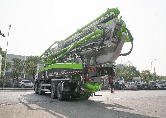 180CBM/H 66m 331KW 붐 펌프 트럭 Scania P450 섀시 고압 펌핑