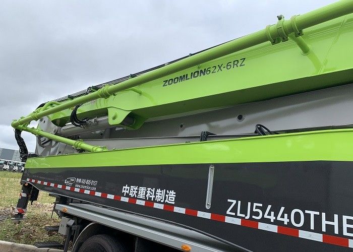 335KW 62m 새로운 구체 펌프 트럭, 아주 새로운 붐 펌프 트럭 유로 6
