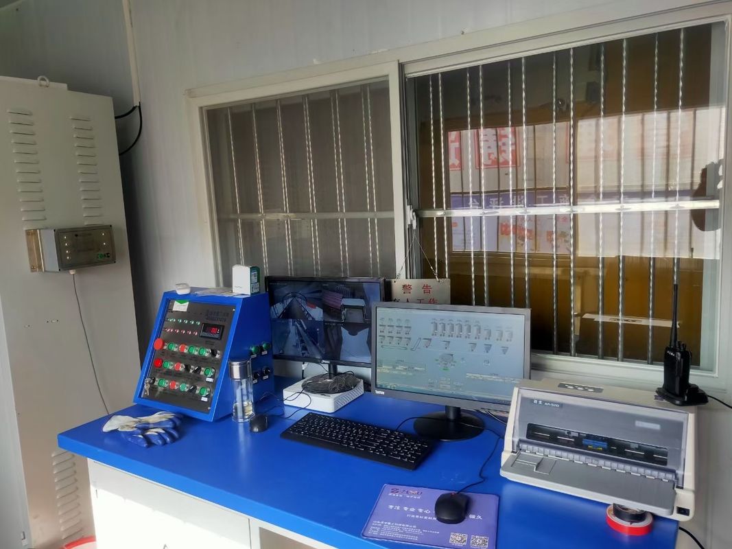 90m3/H 185kw 콘크리트 배치 플랜트 장비 수질 관리