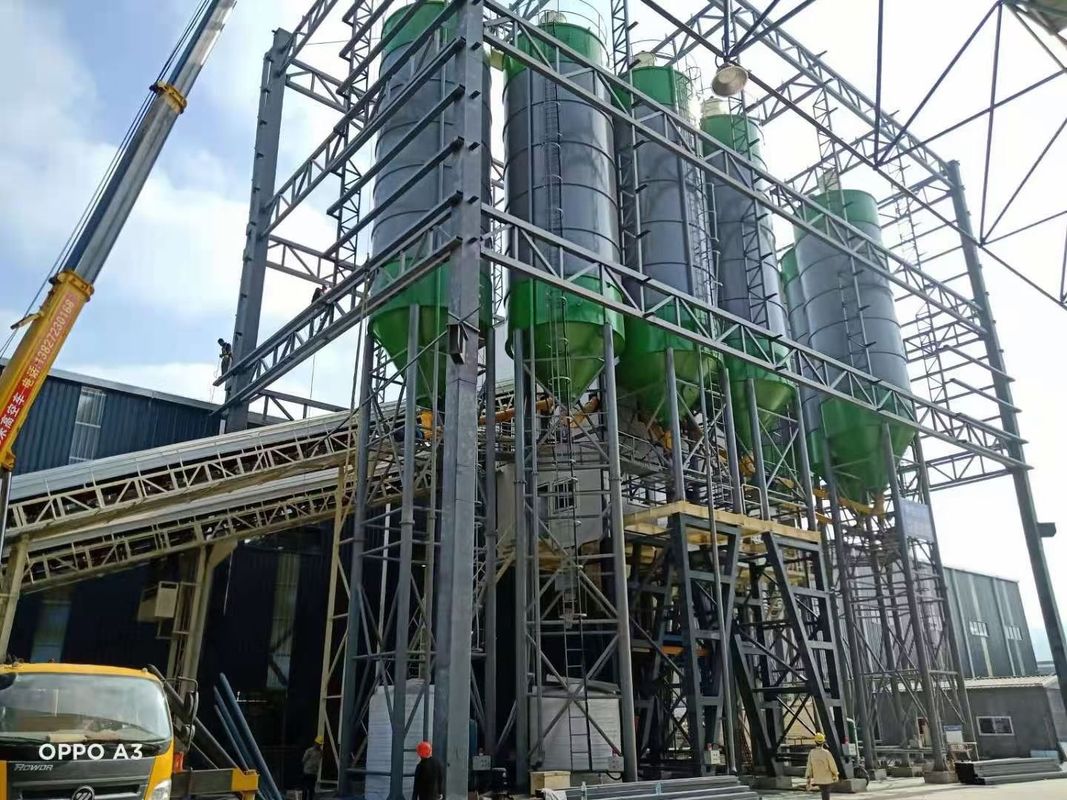 90m3/H 185kw 콘크리트 배치 플랜트 장비 수질 관리